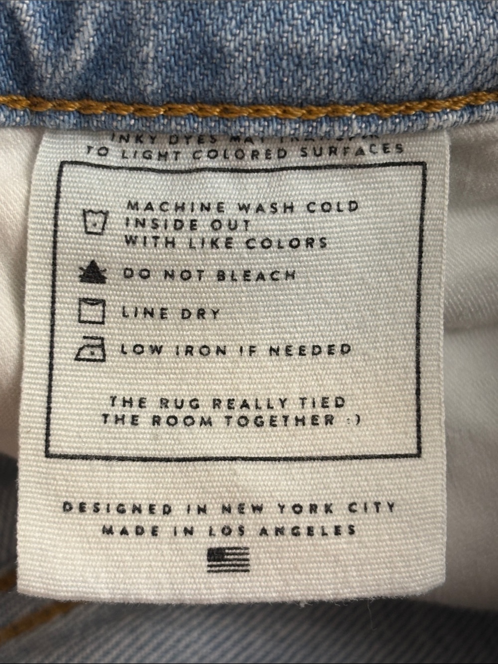 AYR Light Blue The Secret Sauce Wide-Leg Jeans Size 26 - Picture 11 of 12